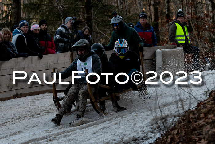 53. Hornschlittenrennen, 06.01.2023
