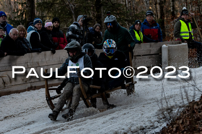 53. Hornschlittenrennen, 06.01.2023