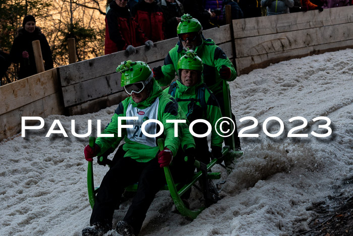 53. Hornschlittenrennen, 06.01.2023