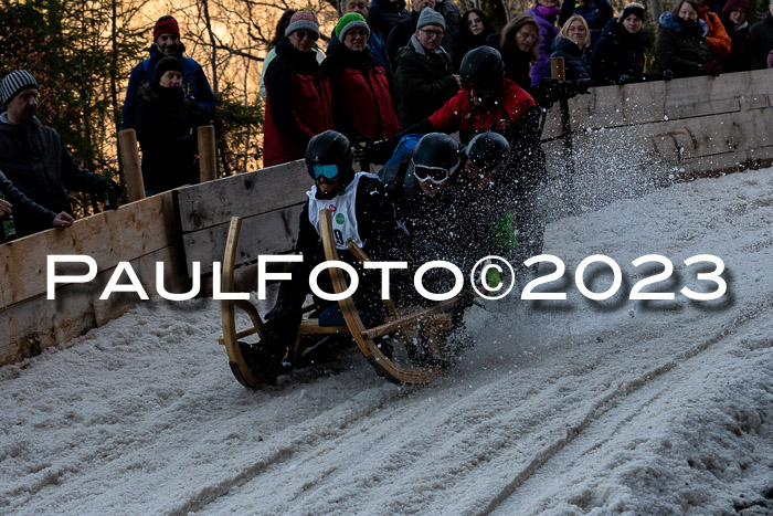 53. Hornschlittenrennen, 06.01.2023