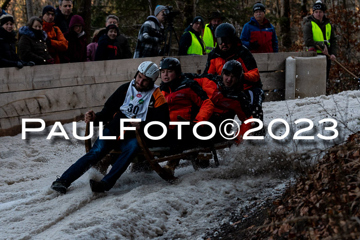 53. Hornschlittenrennen, 06.01.2023