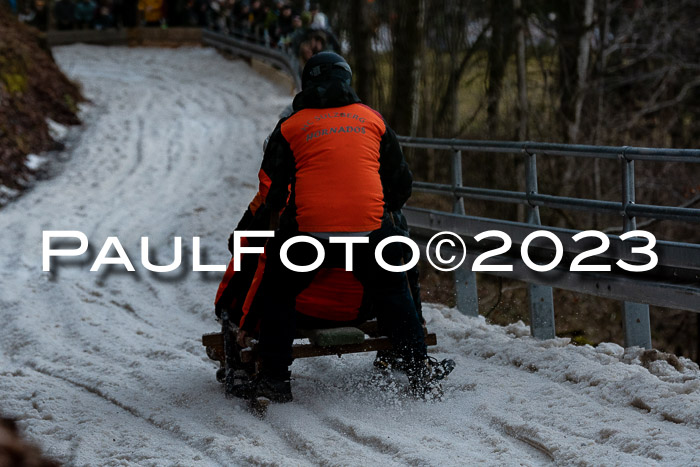 53. Hornschlittenrennen, 06.01.2023