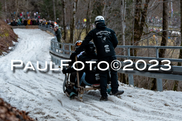 53. Hornschlittenrennen, 06.01.2023