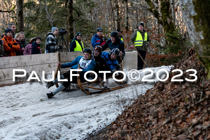 53. Hornschlittenrennen, 06.01.2023
