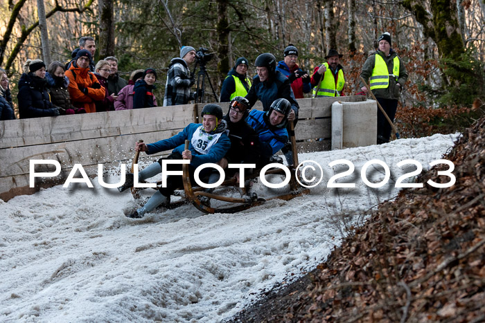 53. Hornschlittenrennen, 06.01.2023