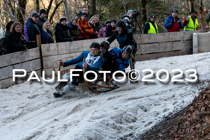 53. Hornschlittenrennen, 06.01.2023
