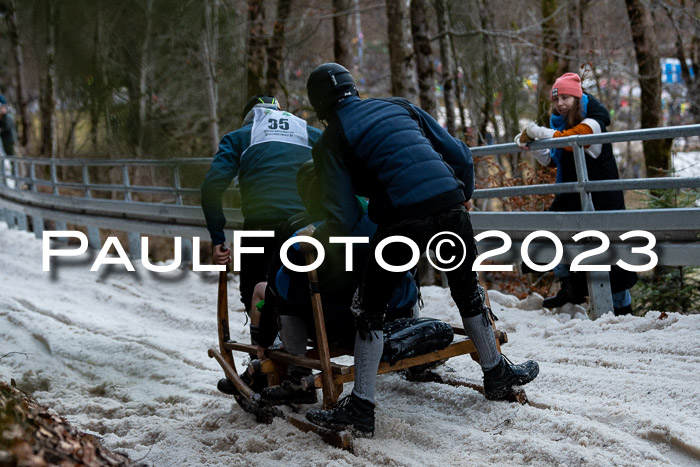 53. Hornschlittenrennen, 06.01.2023