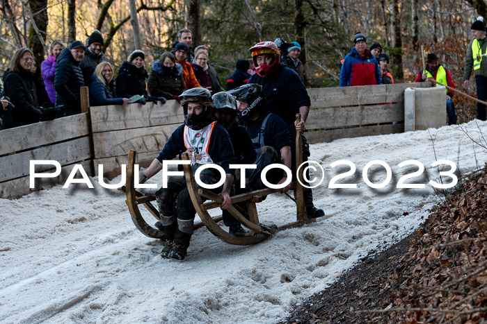 53. Hornschlittenrennen, 06.01.2023