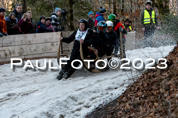 53. Hornschlittenrennen, 06.01.2023
