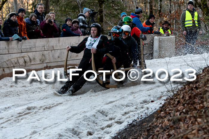 53. Hornschlittenrennen, 06.01.2023
