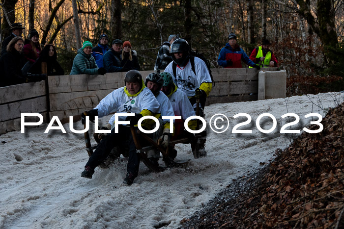 53. Hornschlittenrennen, 06.01.2023