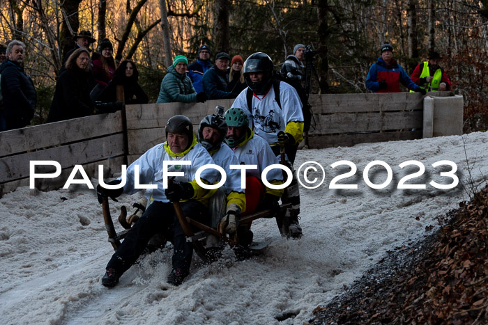 53. Hornschlittenrennen, 06.01.2023