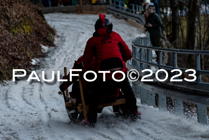 53. Hornschlittenrennen, 06.01.2023