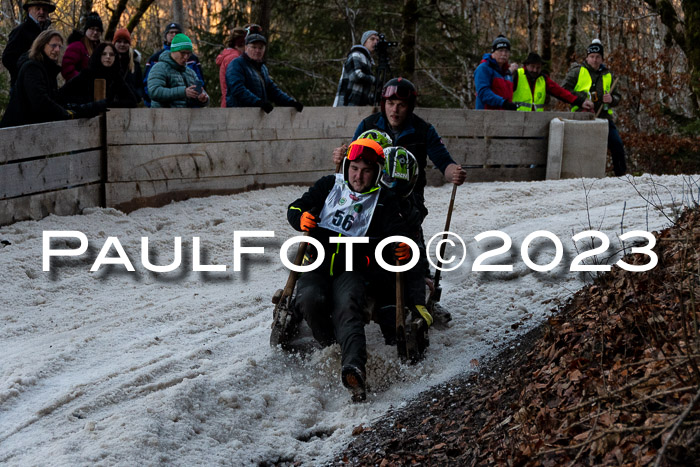 53. Hornschlittenrennen, 06.01.2023