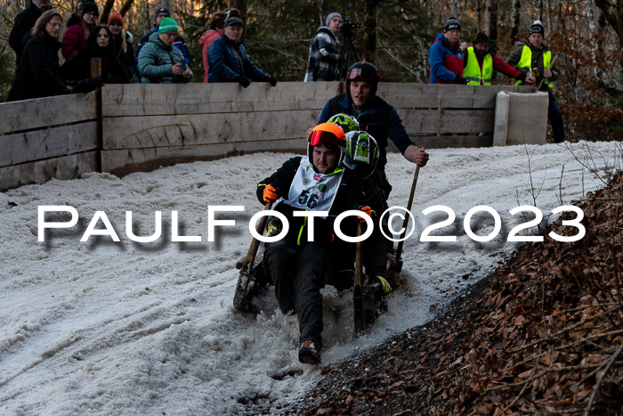 53. Hornschlittenrennen, 06.01.2023