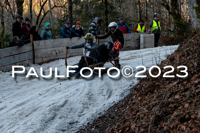 53. Hornschlittenrennen, 06.01.2023