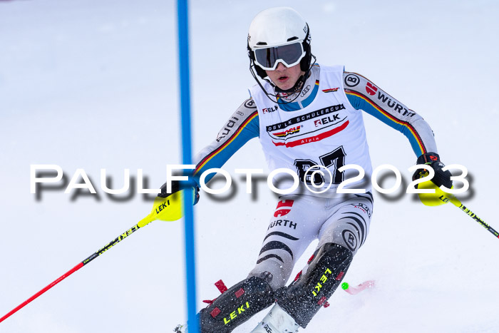 DSV ELK Schülercup Alpin U16 SL, 13.01.2023