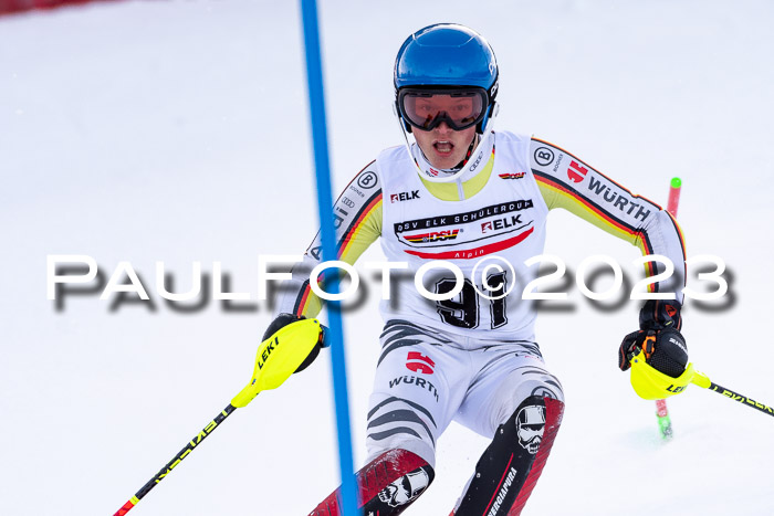 DSV ELK Schülercup Alpin U16 SL, 13.01.2023