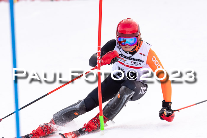 DSV ELK Schülercup Alpin U16 SL, 13.01.2023