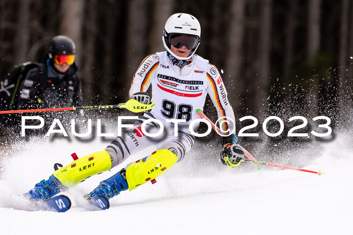 DSV ELK Schülercup Alpin U16 SL, 13.01.2023