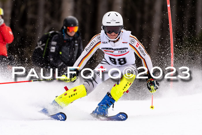 DSV ELK Schülercup Alpin U16 SL, 13.01.2023