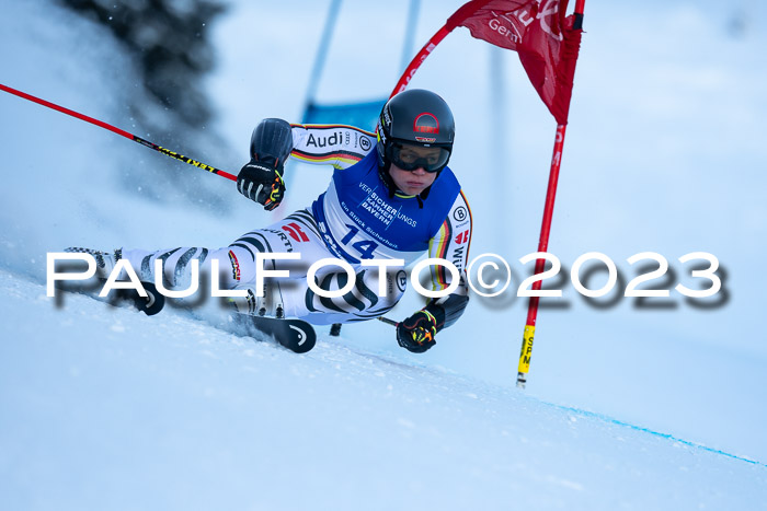 FIS Riesenslalom, Herren, Bayerische Meistersachaft 08.02.2023