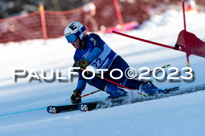 FIS Riesenslalom, Herren, Bayerische Jugendmeistersachaft 08.02.2023