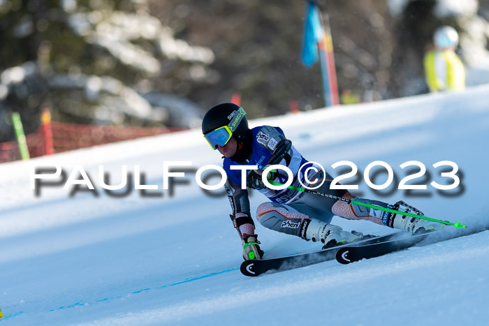 FIS Riesenslalom, Herren, Bayerische Jugendmeistersachaft 08.02.2023