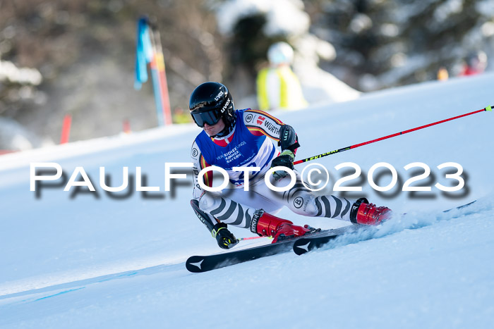 FIS Riesenslalom, Herren, Bayerische Jugendmeistersachaft 08.02.2023