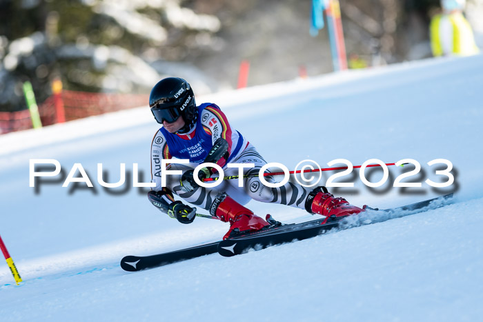 FIS Riesenslalom, Herren, Bayerische Jugendmeistersachaft 08.02.2023