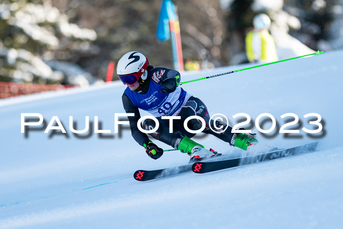 FIS Riesenslalom, Herren, Bayerische Jugendmeistersachaft 08.02.2023