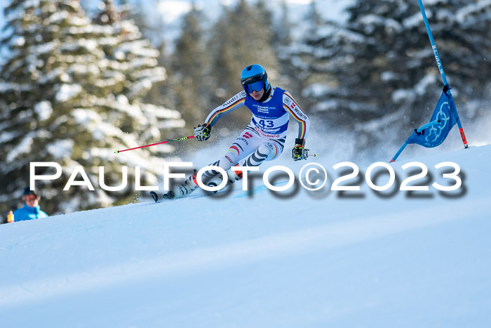FIS Riesenslalom, Herren, Bayerische Jugendmeistersachaft 08.02.2023