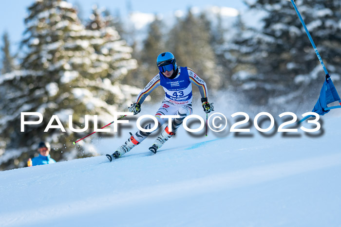 FIS Riesenslalom, Herren, Bayerische Jugendmeistersachaft 08.02.2023