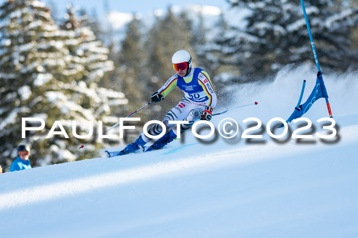 FIS Riesenslalom, Herren, Bayerische Jugendmeistersachaft 08.02.2023
