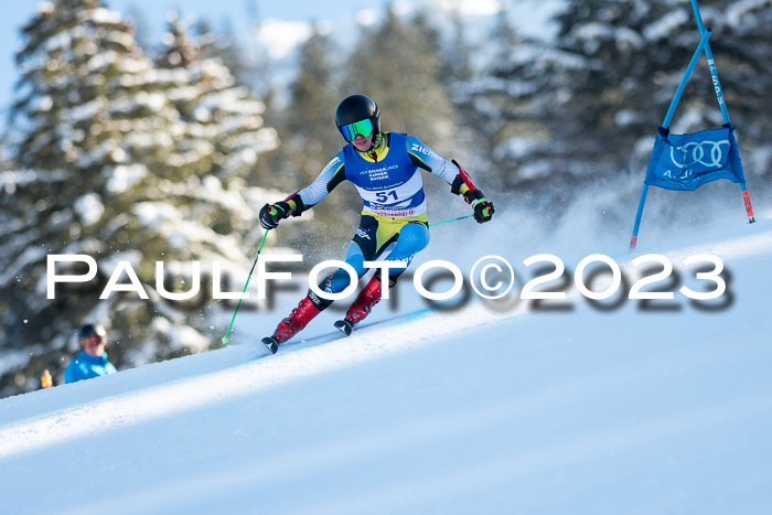 FIS Riesenslalom, Herren, Bayerische Jugendmeistersachaft 08.02.2023