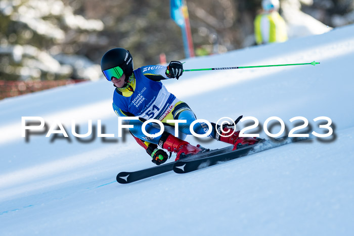 FIS Riesenslalom, Herren, Bayerische Jugendmeistersachaft 08.02.2023