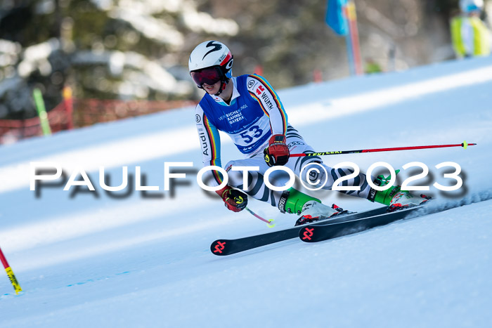 FIS Riesenslalom, Herren, Bayerische Jugendmeistersachaft 08.02.2023