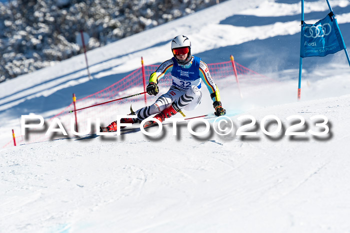 FIS Riesenslalom, Herren, Bayerische Jugendmeistersachaft 08.02.2023