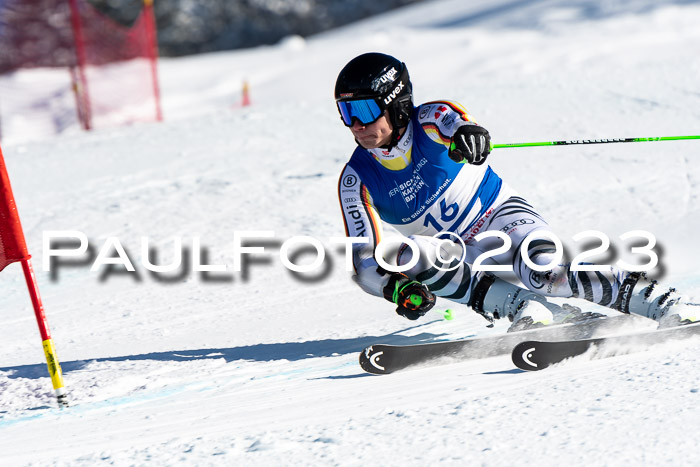 FIS Riesenslalom, Herren, Bayerische Jugendmeistersachaft 08.02.2023