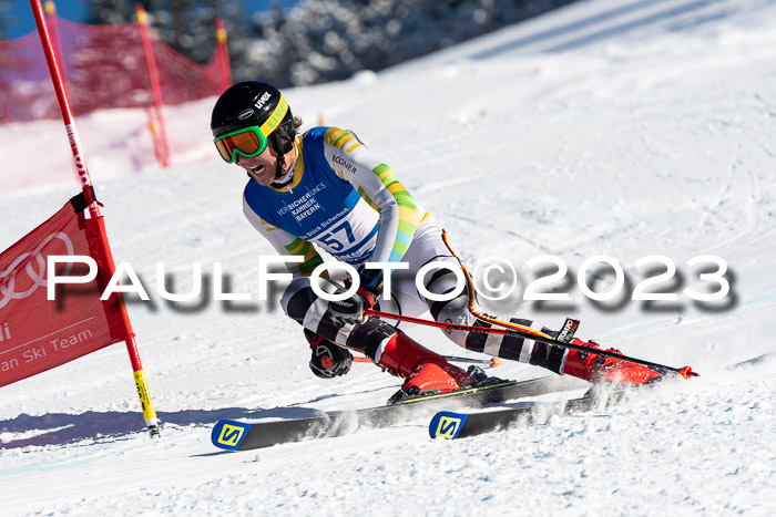 FIS Riesenslalom, Herren, Bayerische Jugendmeistersachaft 08.02.2023