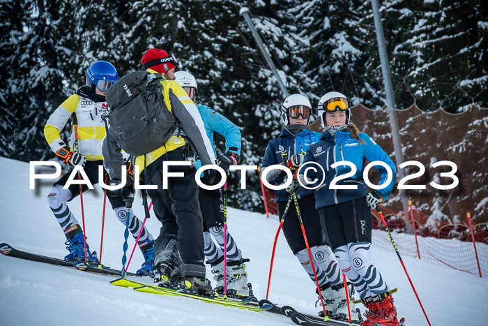 FIS Riesenslalom, Damen, Bayerische  + Jugendmeistersachaft 09.02.2023