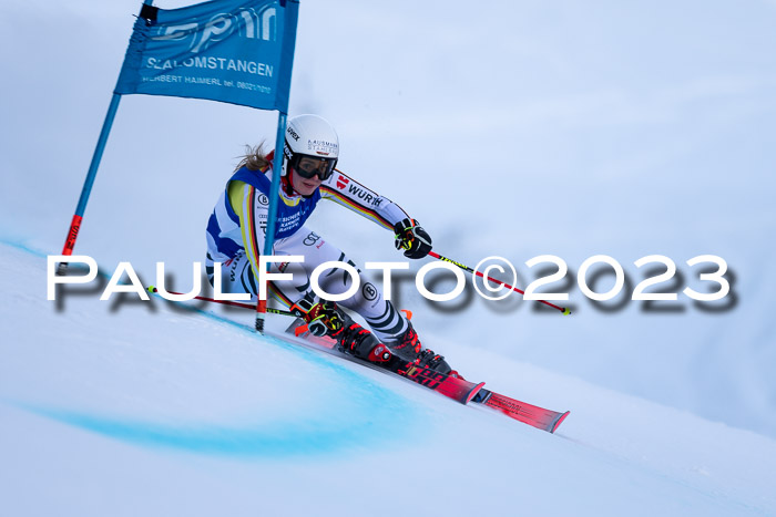 FIS Riesenslalom, Damen, Bayerische  + Jugendmeistersachaft 09.02.2023