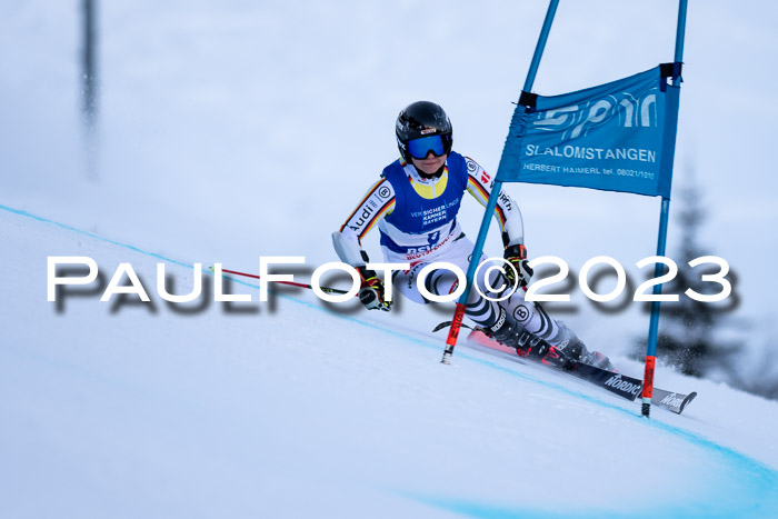 FIS Riesenslalom, Damen, Bayerische  + Jugendmeistersachaft 09.02.2023
