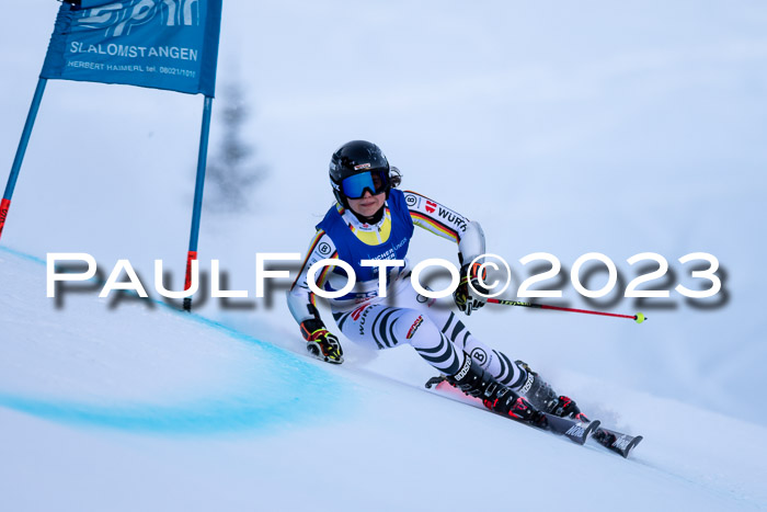 FIS Riesenslalom, Damen, Bayerische  + Jugendmeistersachaft 09.02.2023