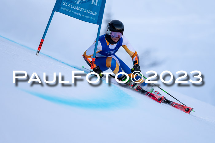 FIS Riesenslalom, Damen, Bayerische  + Jugendmeistersachaft 09.02.2023