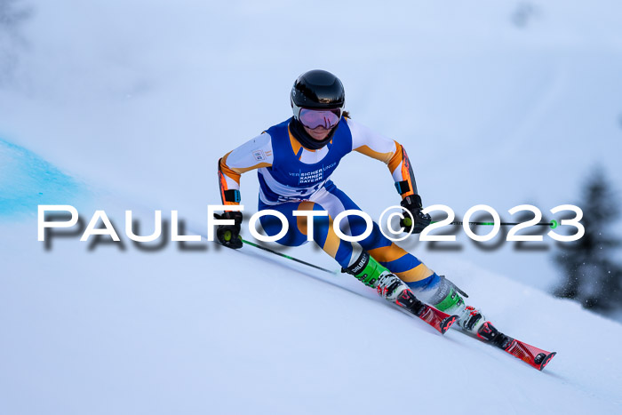 FIS Riesenslalom, Damen, Bayerische  + Jugendmeistersachaft 09.02.2023