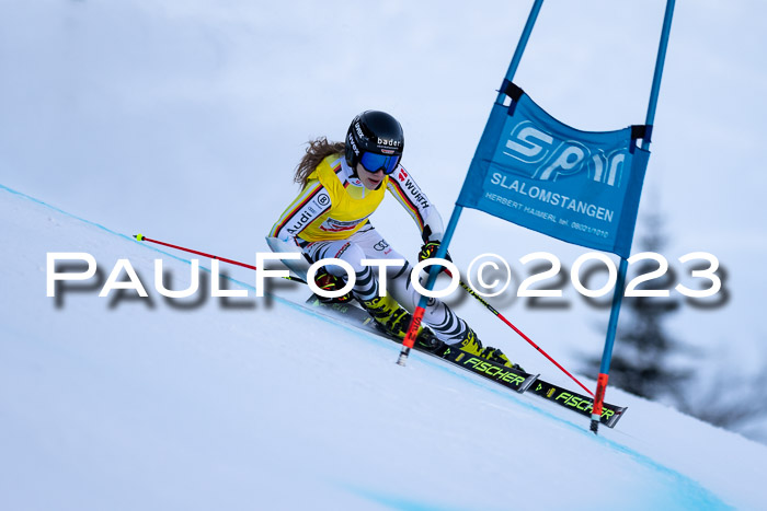 FIS Riesenslalom, Damen, Bayerische  + Jugendmeistersachaft 09.02.2023