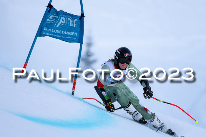 FIS Riesenslalom, Damen, Bayerische  + Jugendmeistersachaft 09.02.2023