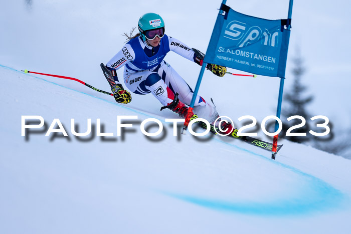 FIS Riesenslalom, Damen, Bayerische  + Jugendmeistersachaft 09.02.2023