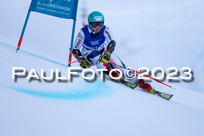 FIS Riesenslalom, Damen, Bayerische  + Jugendmeistersachaft 09.02.2023